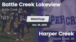 Matchup: Battle Creek vs. Harper Creek  2019
