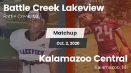 Matchup: Battle Creek vs. Kalamazoo Central  2020