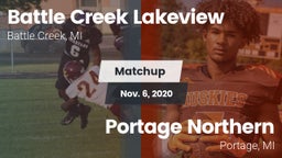 Matchup: Battle Creek vs. Portage Northern  2020