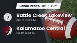 Recap: Battle Creek Lakeview  vs. Kalamazoo Central  2021