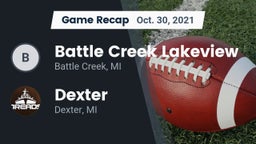 Recap: Battle Creek Lakeview  vs. Dexter  2021