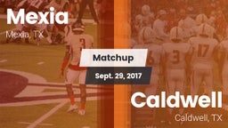 Matchup: Mexia  vs. Caldwell  2017