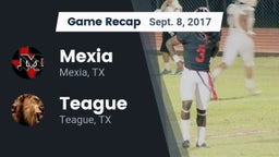 Recap: Mexia  vs. Teague  2017