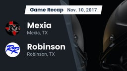 Recap: Mexia  vs. Robinson  2017