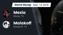 Recap: Mexia  vs. Malakoff  2018