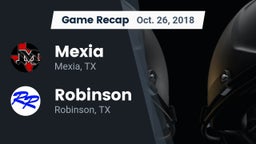 Recap: Mexia  vs. Robinson  2018