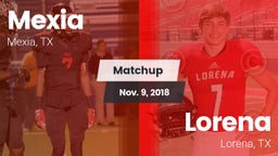 Matchup: Mexia  vs. Lorena  2018