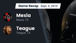 Recap: Mexia  vs. Teague  2019
