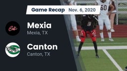 Recap: Mexia  vs. Canton  2020
