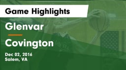 Glenvar  vs Covington  Game Highlights - Dec 02, 2016