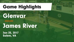 Glenvar  vs James River  Game Highlights - Jan 25, 2017