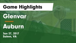 Glenvar  vs Auburn  Game Highlights - Jan 27, 2017