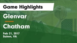Glenvar  vs Chatham Game Highlights - Feb 21, 2017