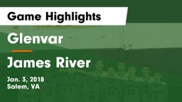 Glenvar  vs James River  Game Highlights - Jan. 3, 2018