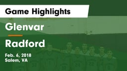 Glenvar  vs Radford  Game Highlights - Feb. 6, 2018