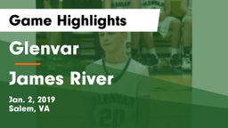 Glenvar  vs James River  Game Highlights - Jan. 2, 2019