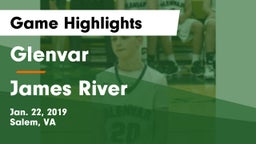 Glenvar  vs James River  Game Highlights - Jan. 22, 2019
