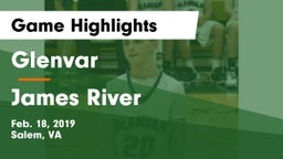 Glenvar  vs James River  Game Highlights - Feb. 18, 2019