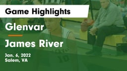 Glenvar  vs James River  Game Highlights - Jan. 6, 2022