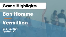 Bon Homme  vs Vermillion  Game Highlights - Dec. 30, 2021