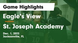 Eagle's View  vs St. Joseph Academy  Game Highlights - Dec. 1, 2023
