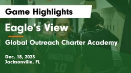 Eagle's View  vs Global Outreach Charter Academy Game Highlights - Dec. 18, 2023