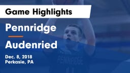 Pennridge  vs Audenried Game Highlights - Dec. 8, 2018