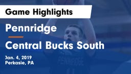 Pennridge  vs Central Bucks South  Game Highlights - Jan. 4, 2019