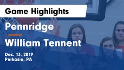 Pennridge  vs William Tennent  Game Highlights - Dec. 13, 2019