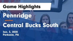 Pennridge  vs Central Bucks South  Game Highlights - Jan. 3, 2020