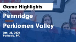 Pennridge  vs Perkiomen Valley  Game Highlights - Jan. 25, 2020