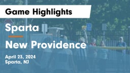 Sparta  vs New Providence  Game Highlights - April 23, 2024