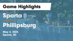 Sparta  vs Phillipsburg  Game Highlights - May 4, 2024