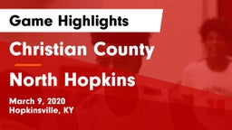 Christian County  vs North Hopkins  Game Highlights - March 9, 2020