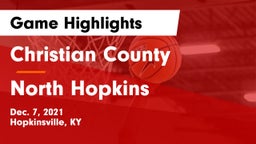 Christian County  vs North Hopkins  Game Highlights - Dec. 7, 2021