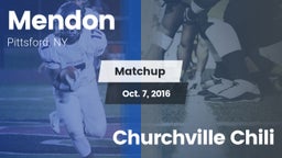Matchup: Mendon/Sutherland vs. Churchville Chili 2016
