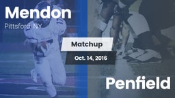 Matchup: Mendon/Sutherland vs. Penfield 2016
