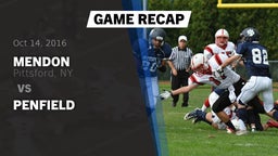 Recap: Mendon  vs. Penfield 2016