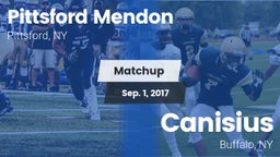 Matchup: Pittsford  vs. Canisius  2017