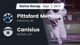 Recap: Pittsford Mendon vs. Canisius  2017