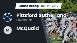 Recap: Pittsford Sutherland vs. McQuaid 2017