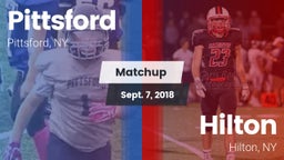 Matchup: Pittsford vs. Hilton  2018