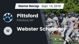 Recap: Pittsford vs. Webster Schroeder  2018