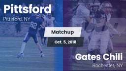 Matchup: Pittsford vs. Gates Chili  2018