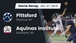 Recap: Pittsford vs. Aquinas Institute  2018