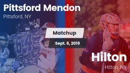 Matchup: Pittsford vs. Hilton  2019