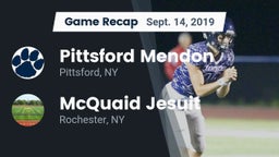 Recap: Pittsford Mendon vs. McQuaid Jesuit  2019