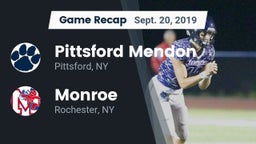 Recap: Pittsford Mendon vs. Monroe  2019