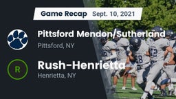 Recap: Pittsford Mendon/Sutherland vs. Rush-Henrietta  2021