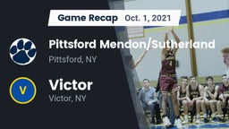 Recap: Pittsford Mendon/Sutherland vs. Victor  2021